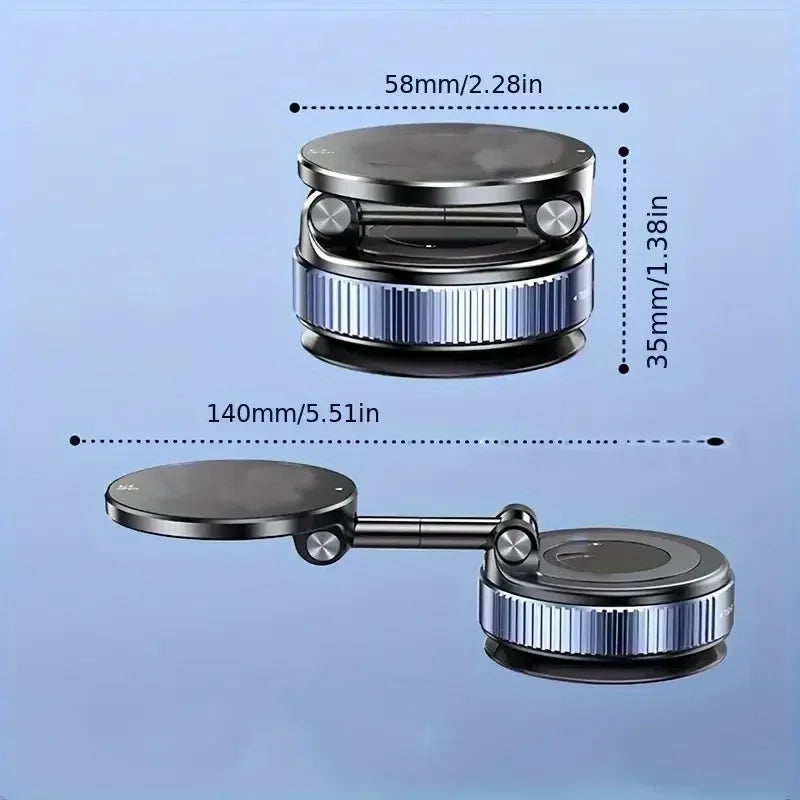 📱 Support Téléphone MagSafe 360° – Compact, Pliable et Ultra Puissant !