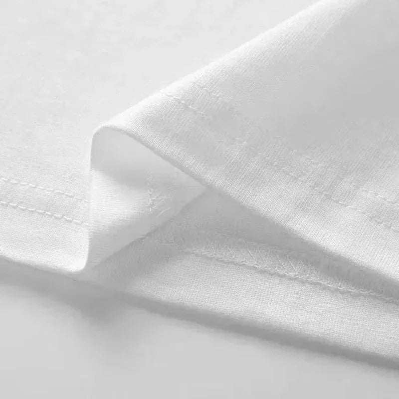 Men's And Women's Fashion Luxury Brand Cotton Printed Y2K Top T-shirt Street Party Casual Large Size Round Neck Short-sleeved