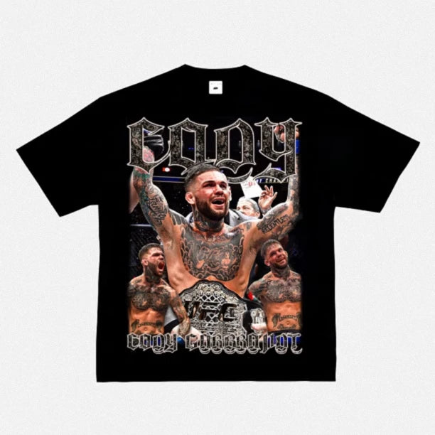 T-shirt UFC Vintage 2024 – Oliveira vs Pereira – Streetwear Oversize Unisexe