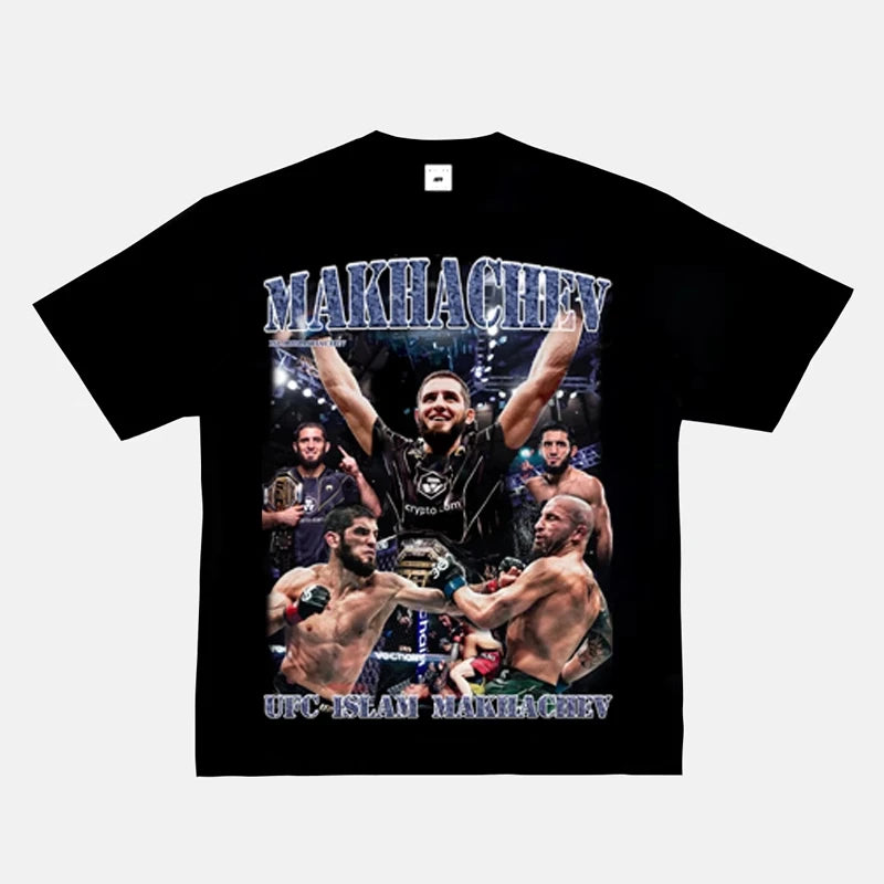 T-shirt UFC Vintage 2024 – Oliveira vs Pereira – Streetwear Oversize Unisexe